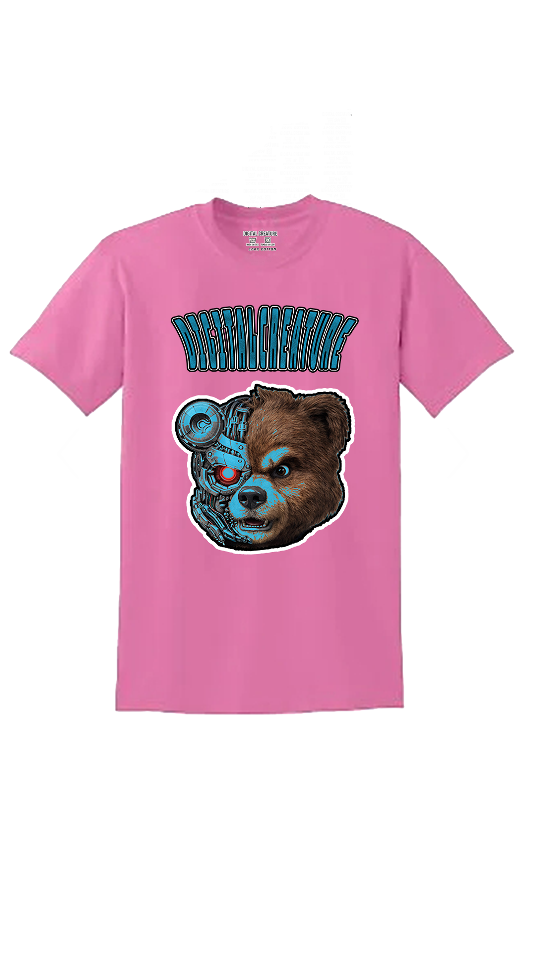 Blue Digital Bear